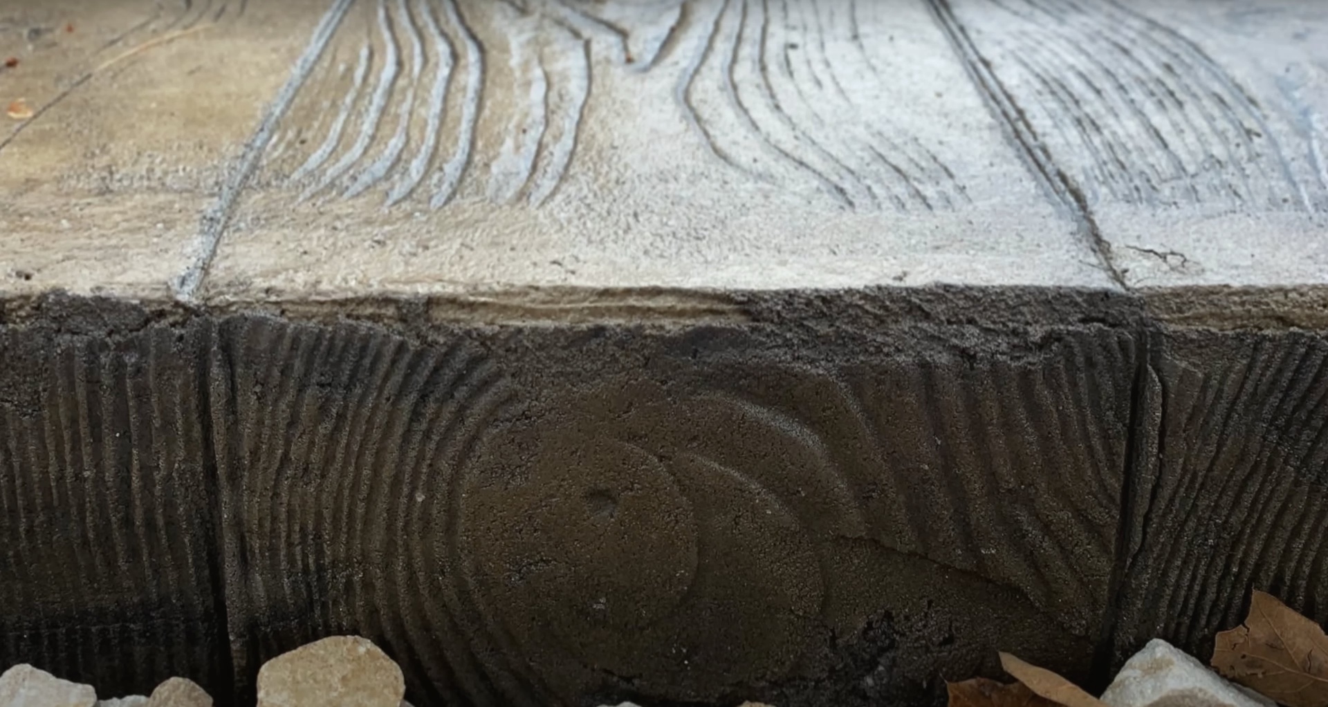 Professional concrete finishing techniques showing texture and quality